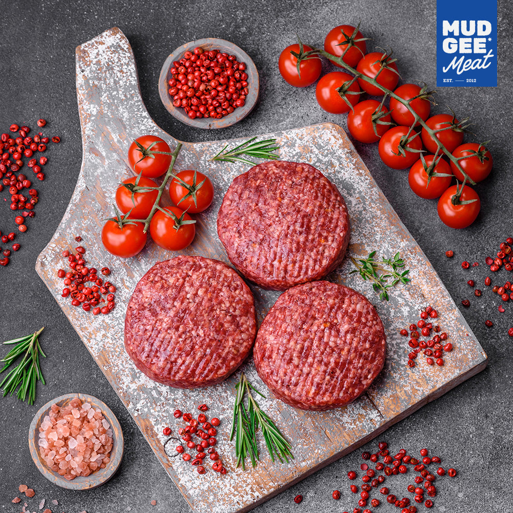 Lamb, Honey & Rosemary Burger Patties