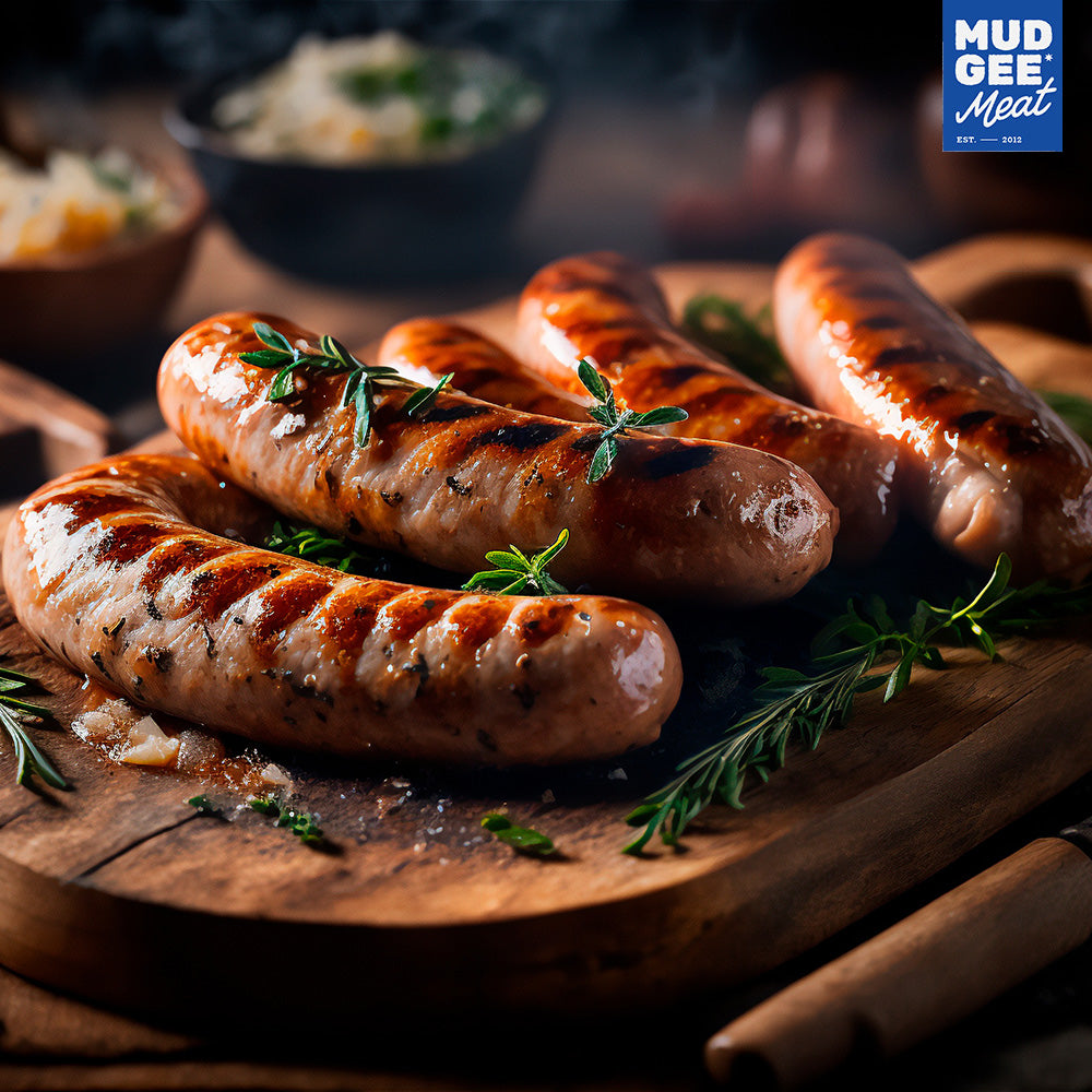 Jalapeno & Cheese Beef Sausages (GF)