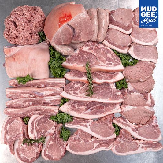 Paddock Raised Pork: Quarter Pack