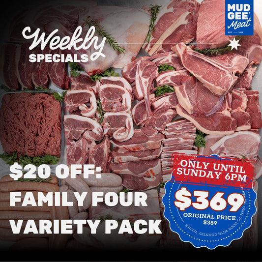 $20 OFF: Family FOUR Variety Pack
