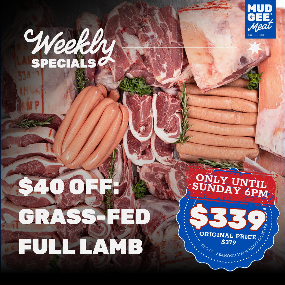 $40 OFF: Grass Fed Full Lamb