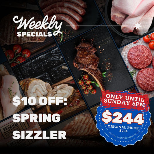 $10 OFF: Spring Sizzler BBQ Pack