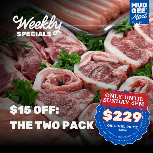 $15 off SPECIAL: The Two Pack