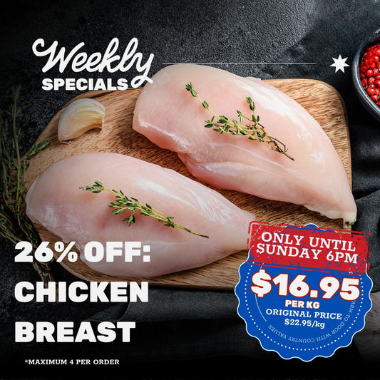 26% off SPECIAL: Chicken Breast