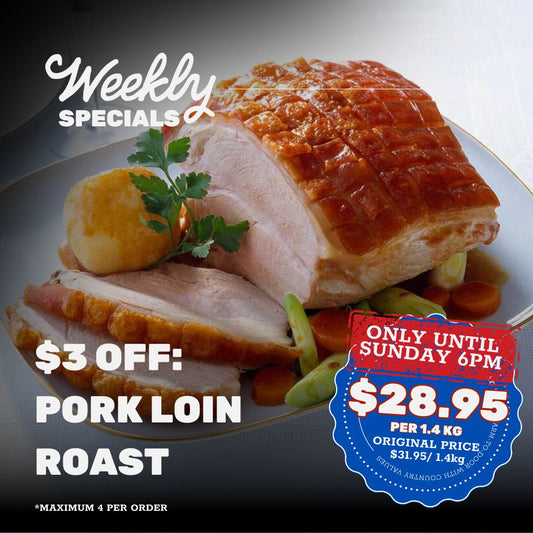 $3 off SPECIAL: Pork Loin Roast
