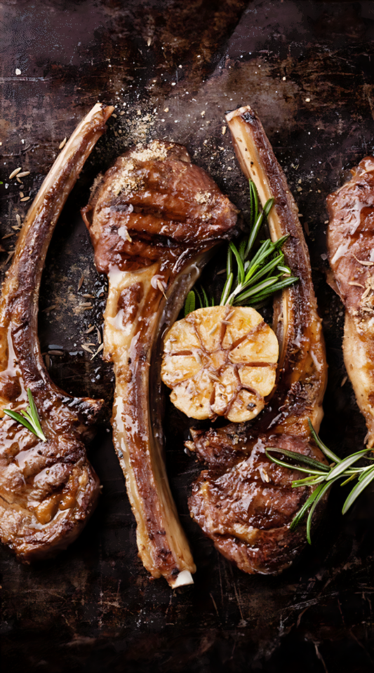 AUSTRALIAN LAMB RIBS WITH NATIVE BUSH SPICES