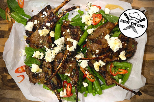 Grilled Mediterranean Spiced Lamb Cutlets
