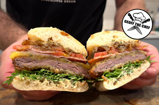 Geoff the Chef's Ultimate Steak Sandwich
