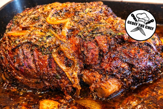 Geoff The Chef's Slow Roasted 6 Hour Lamb Leg