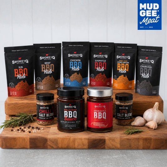 The Ultimate BBQ Companion | Smokey Q x Mudgee Meat