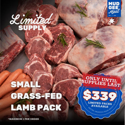 SMALL Grass Fed Lamb Packs