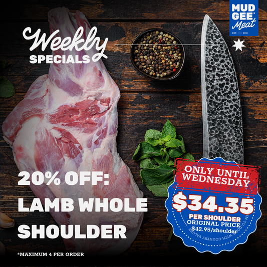 20% OFF: Lamb Whole Shoulder
