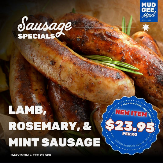 Lamb, Rosemary & Mint Sausage