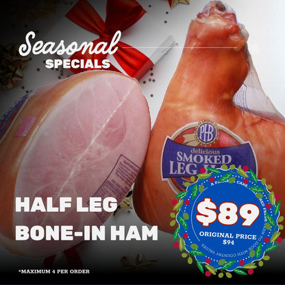 Half Leg Bone-In Ham