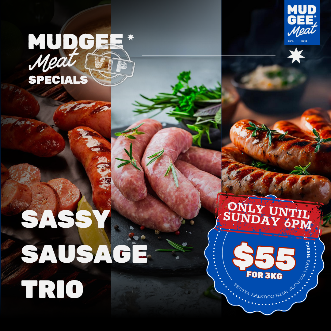 VIP $5 OFF: Sassy Sausage Trio (GF)