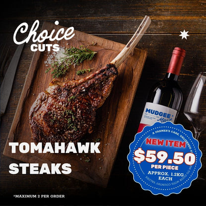 NEW CHOICE CUT: Tomahawk Steak