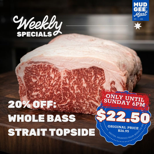20% OFF SPECIAL: Whole Bass Strait Topside