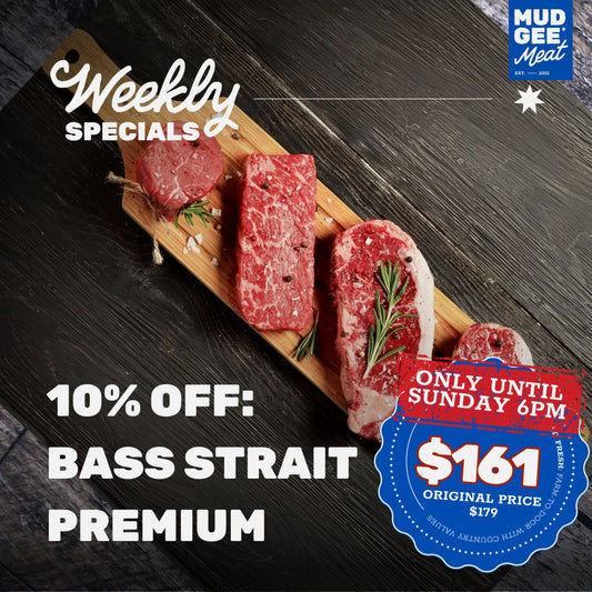 10% OFF: Bass Strait Beef Premium Pack