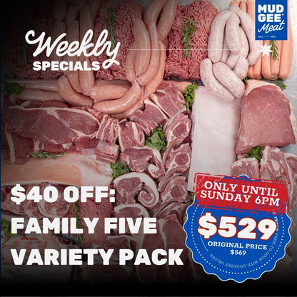 $40 OFF: Family FIVE Variety Pack