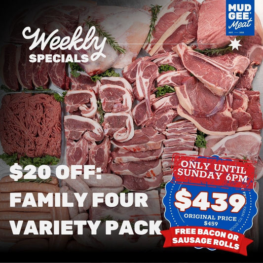 $20 OFF Family FOUR Variety Pack + FREE BONUS ITEM