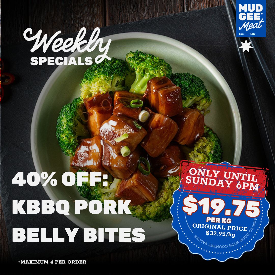 40% OFF: Korean BBQ Pork Belly Bites