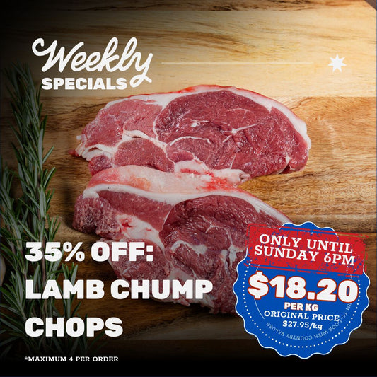 35% OFF: Lamb Chump Chops