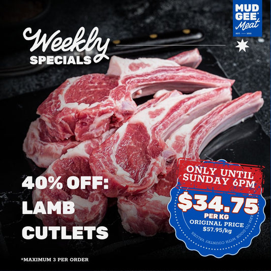 40% OFF: Lamb Cutlets