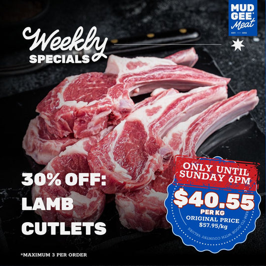 30% OFF: Lamb Cutlets