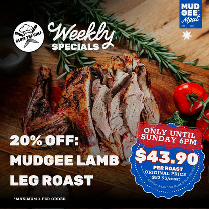 20% OFF: Lamb Leg Roast