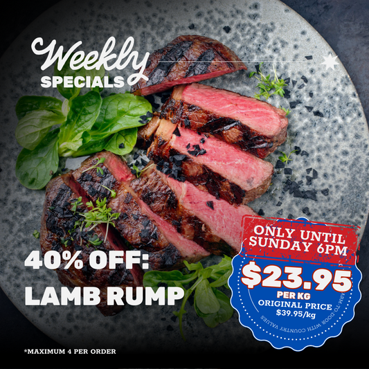 40% OFF: Lamb Rump