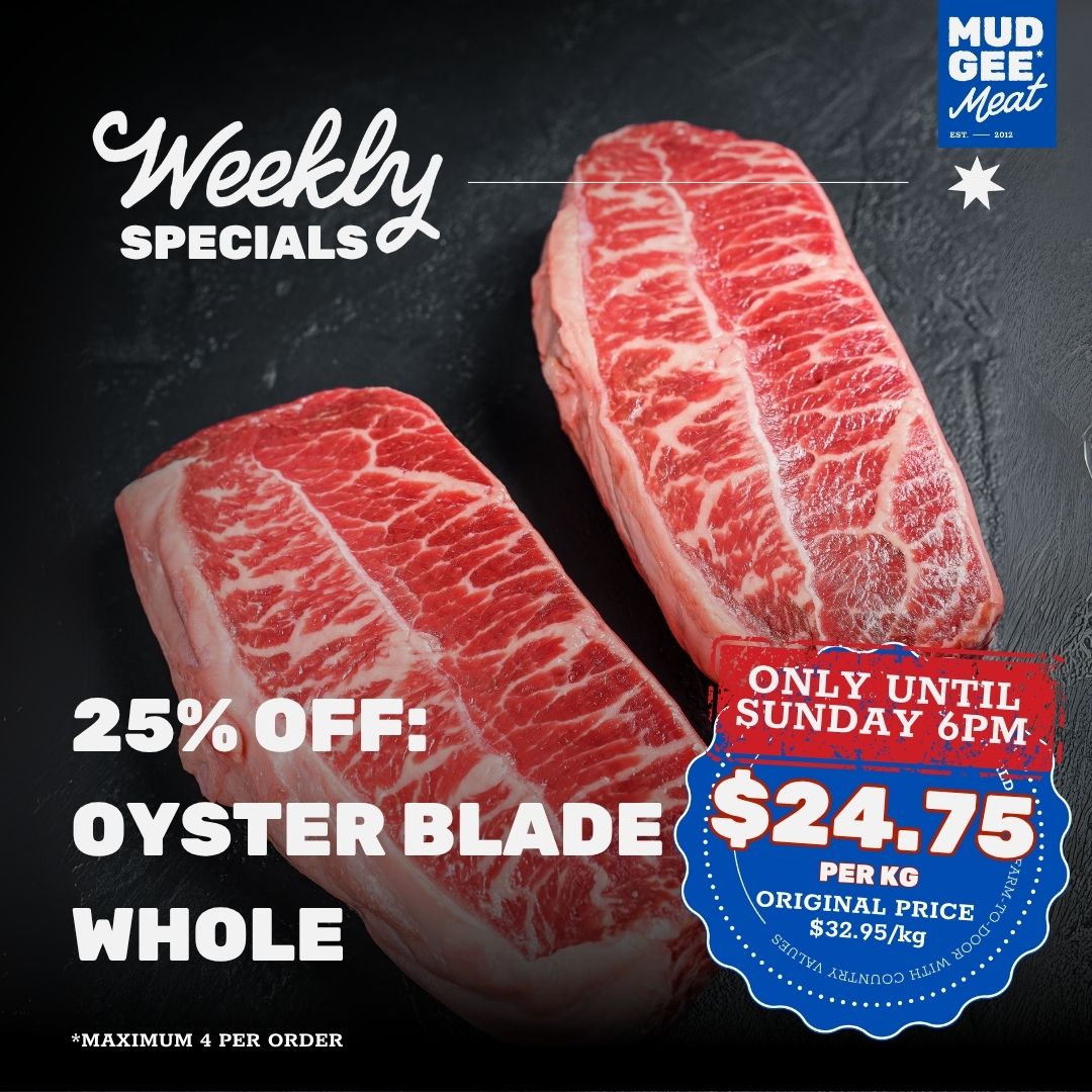 25% OFF: Oyster Blade Whole