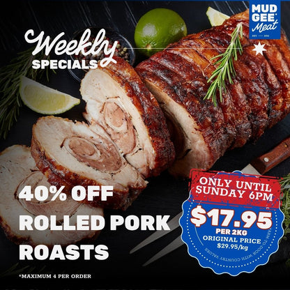 40% OFF: Rolled Pork Roast