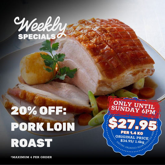 20% off: Pork Loin Roast