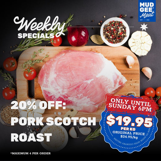 20% OFF: Pork Scotch Roast