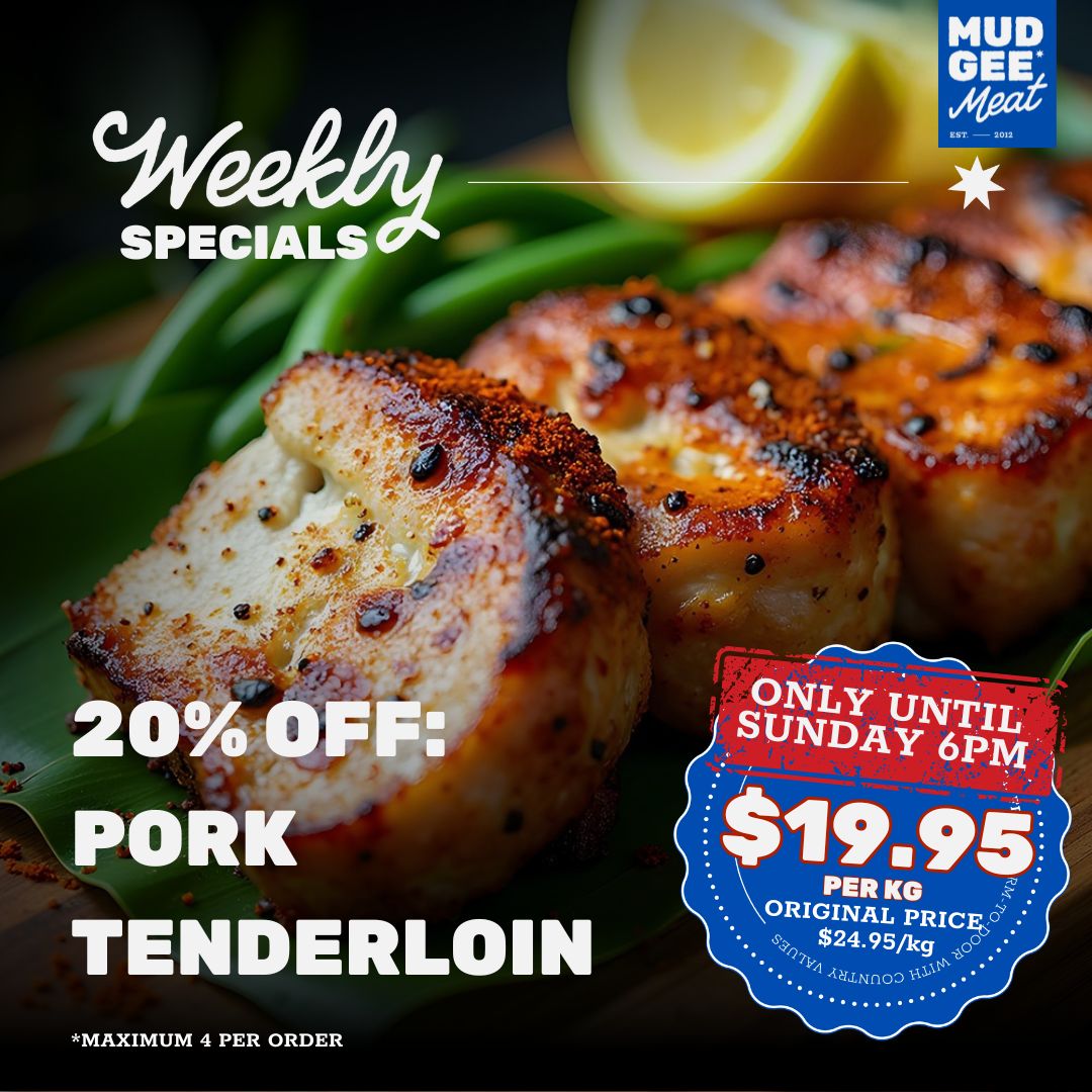 20% OFF: Pork Tenderloin Fillet
