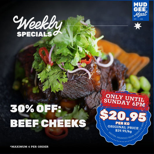30% OFF: Beef Cheeks