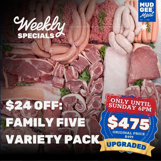 $24 OFF: UPGRADED Family FIVE Variety Pack