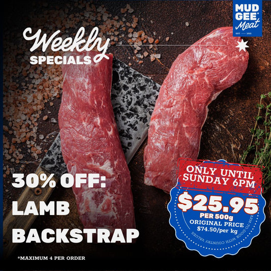 30% OFF: Lamb Backstrap