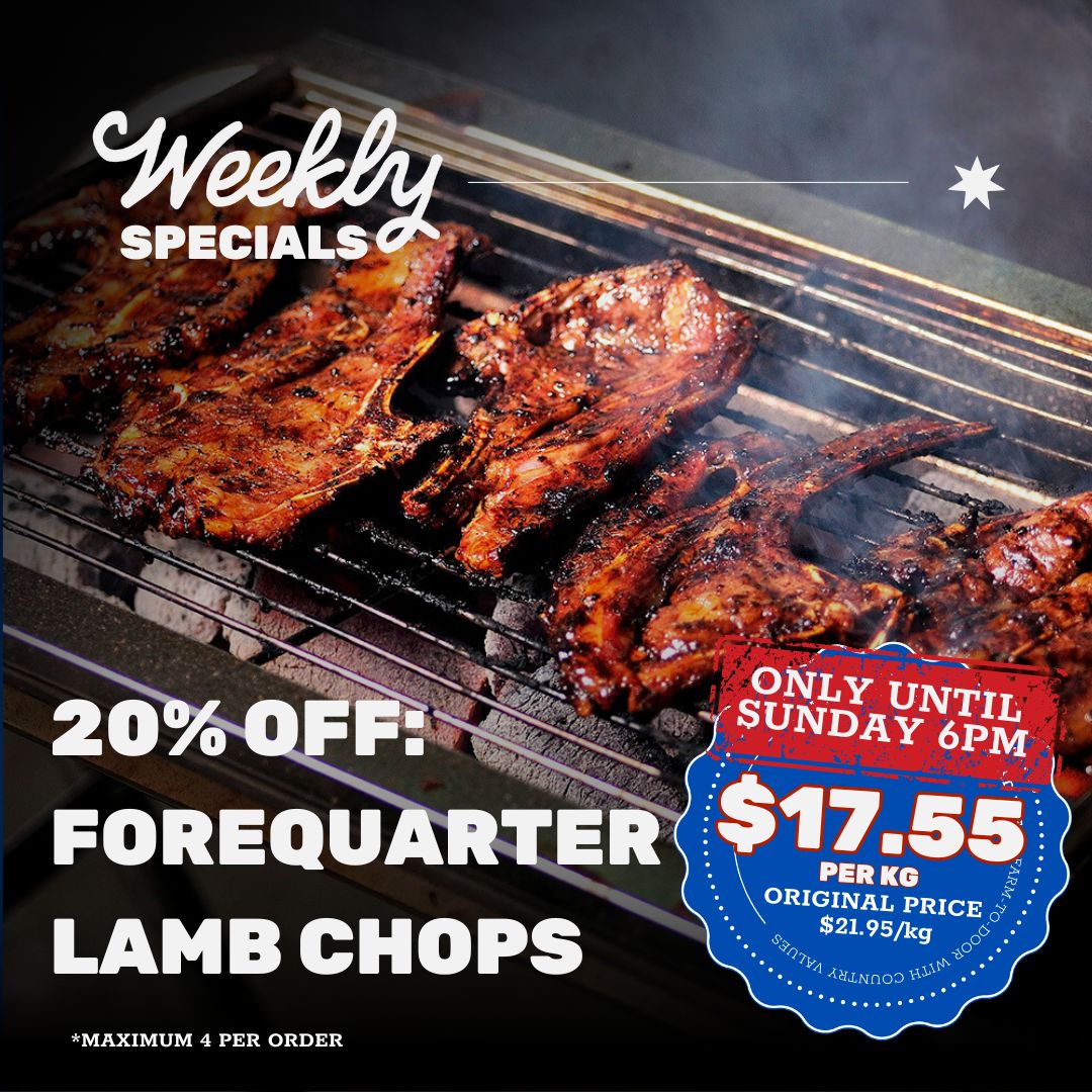 20% OFF: Lamb Forequarter Chops