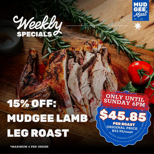 15% OFF: Lamb Leg Roast