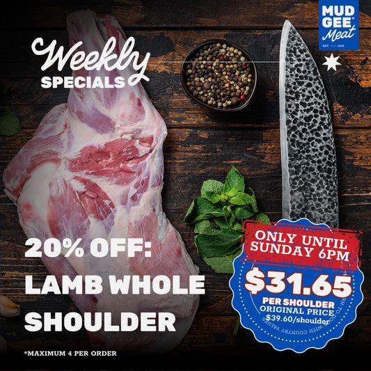 20% OFF: Lamb Whole Shoulder