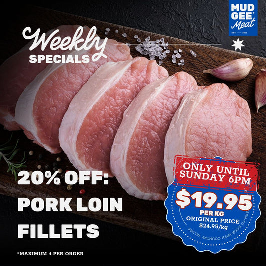 20% OFF: Pork Loin Fillet