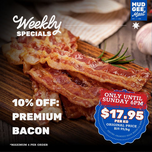 10% OFF: Premium Bacon
