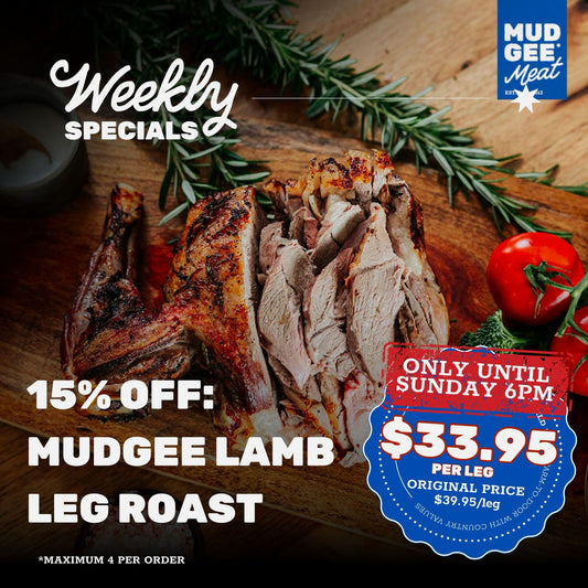 VIP 15% OFF: Lamb Leg Roast