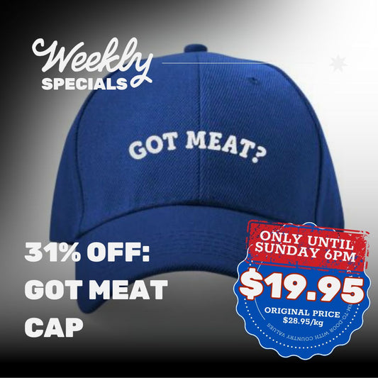 31% off SPECIAL: Got Meat - CAP