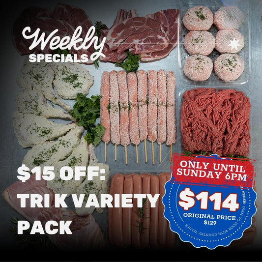 $15 off SPECIAL: Tri K Variety Pack