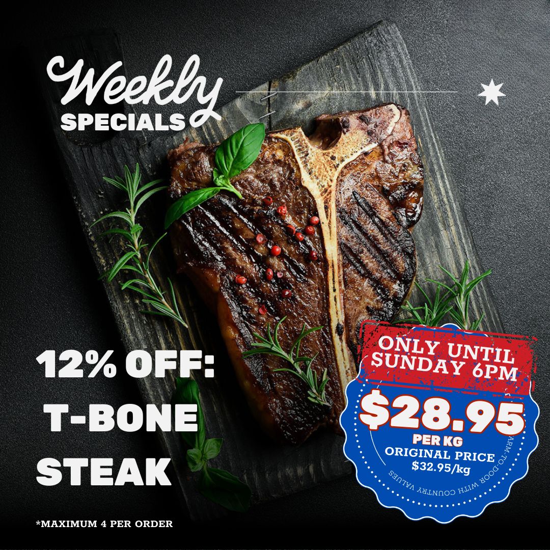 12% OFF: T-Bone Steak